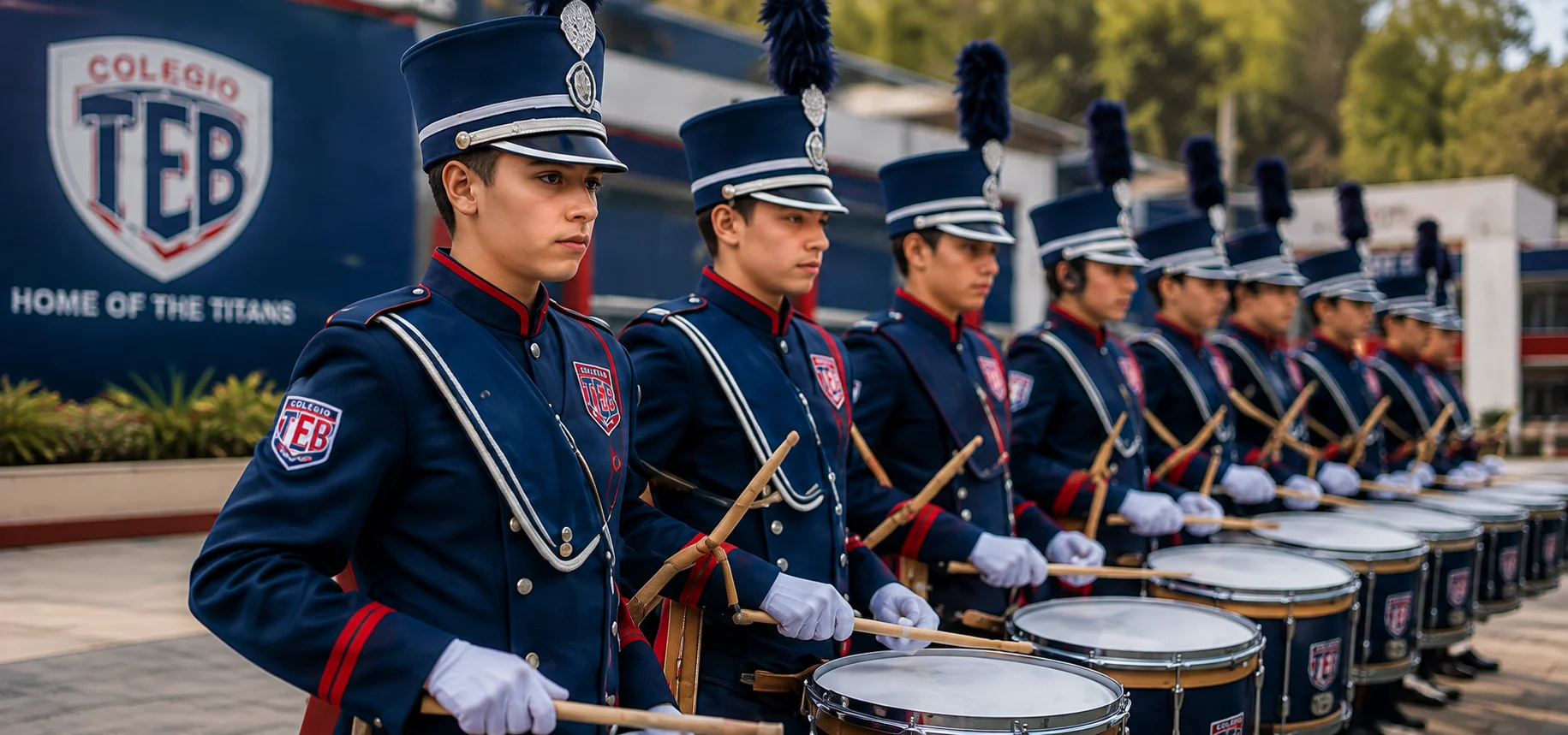 Banda de Guerra de Colegio TEB