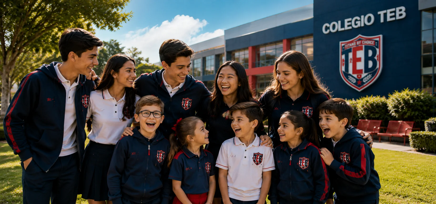 Estudiantes de Colegio TEB