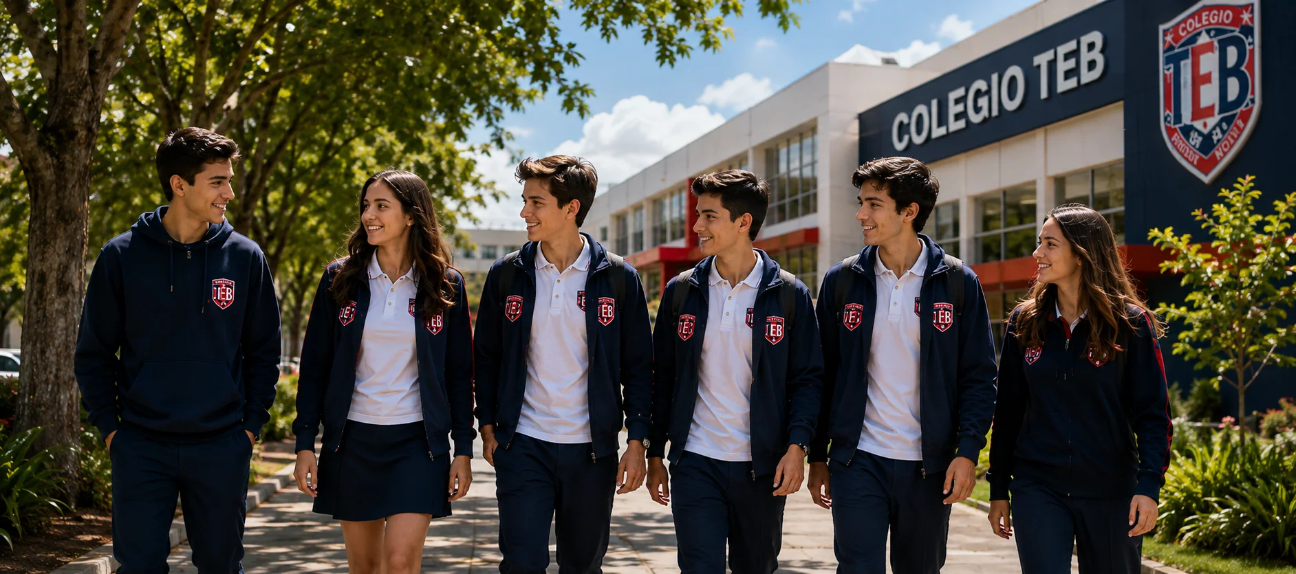 Comunidad de estudiantes, familias y egresados de Colegio TEB