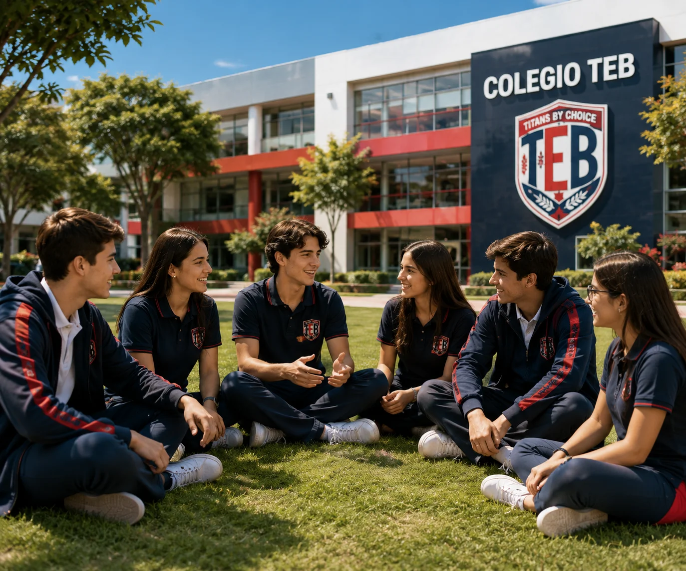 Estudiantes de Colegio TEB