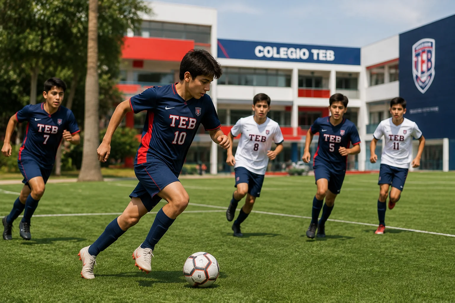 Football en Colegio TEB