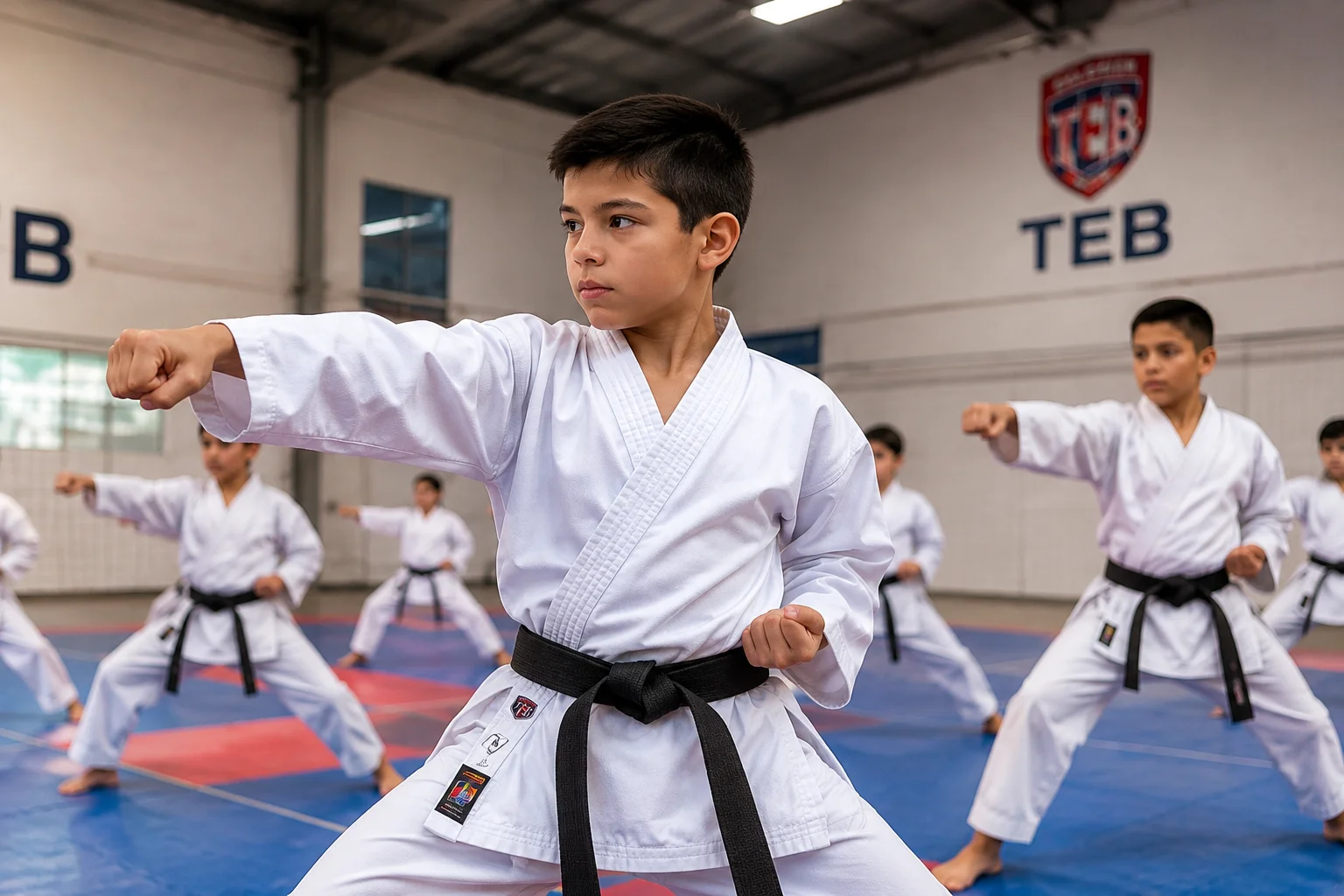 Karate en Colegio TEB