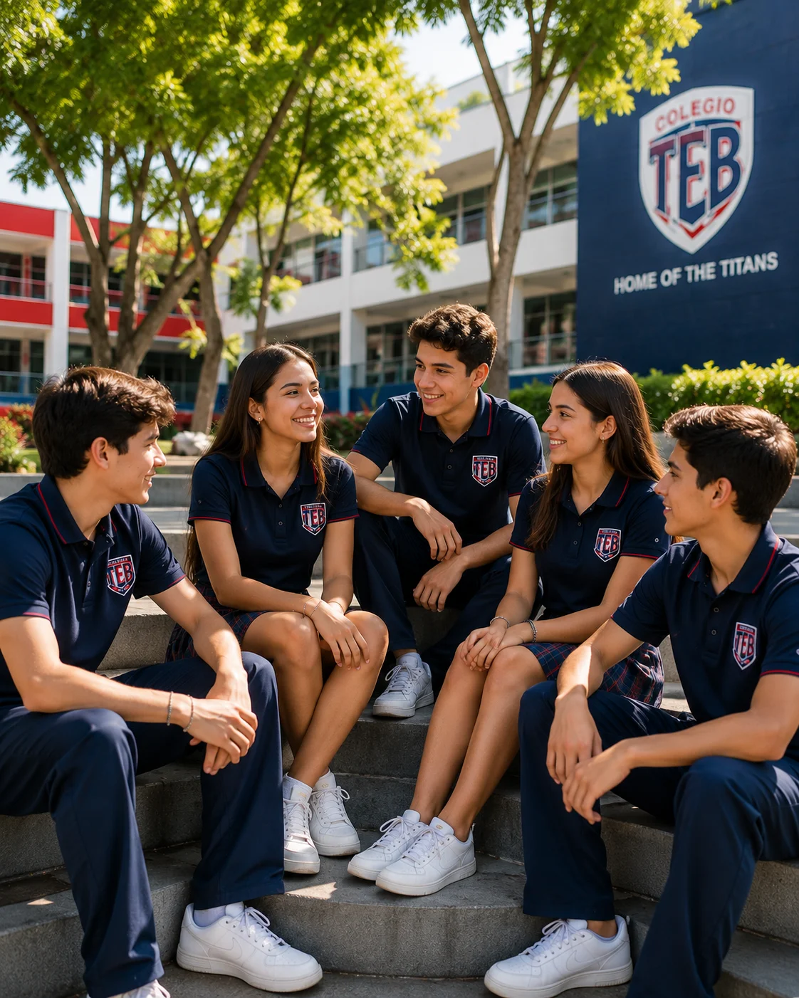 Vida estudiantil en Colegio TEB