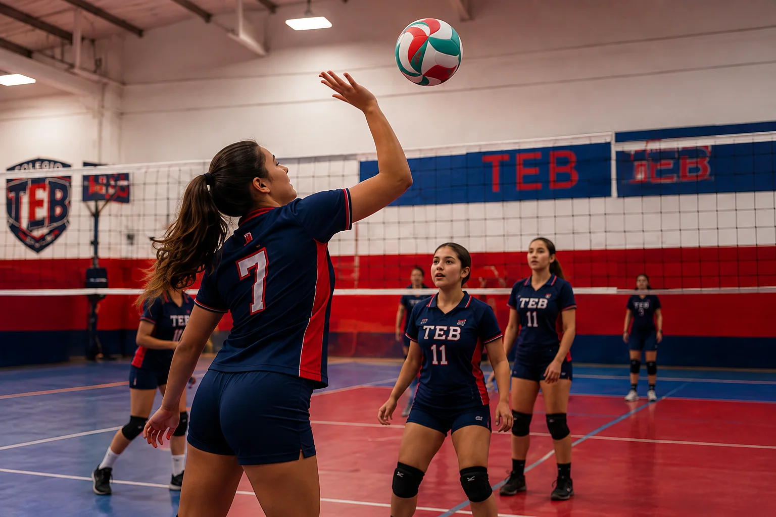 Volleyball en Colegio TEB